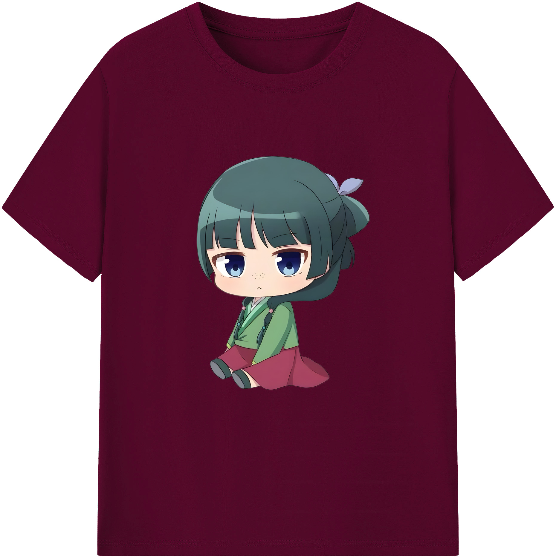 （画像用） 薬屋のひとりごと The Apothecary Diaries レディースカジュアルプリントTシャツ（綿100％）